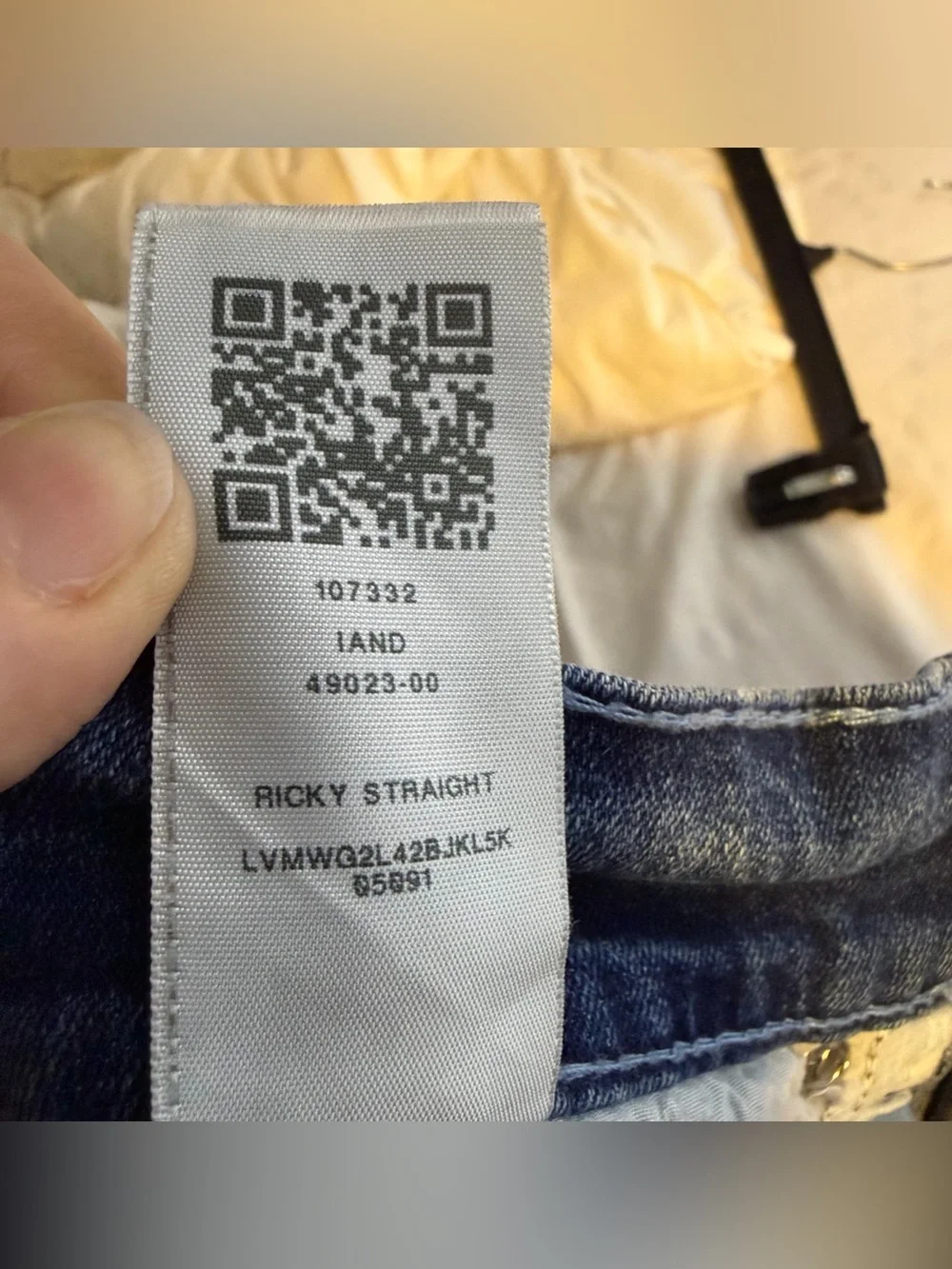 True religion Ricky relaxed straight jeans size 33